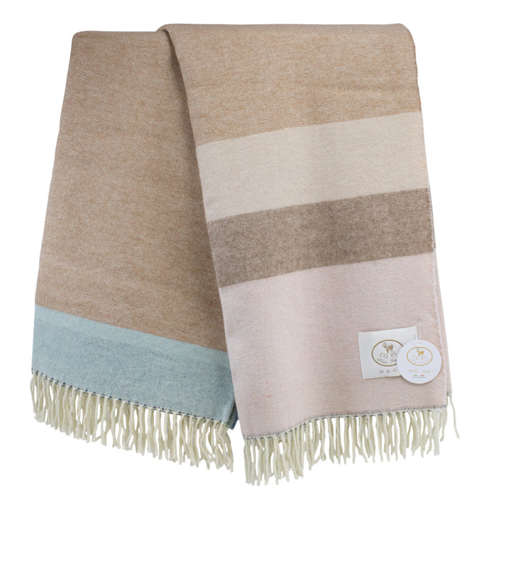 Throw MASSIMO Multicolored Cashmere and Wool
