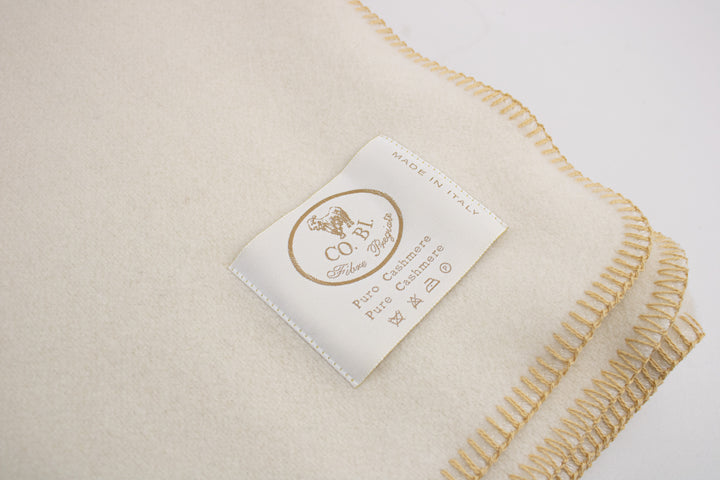 Particolare plaid di cashmere e lana