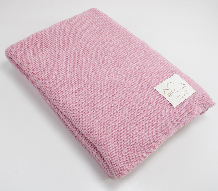 THROW CARION Wool and Viscose