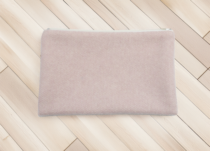 POCHETTE - ASTUCCIO in Puro Cashmere colore rosa