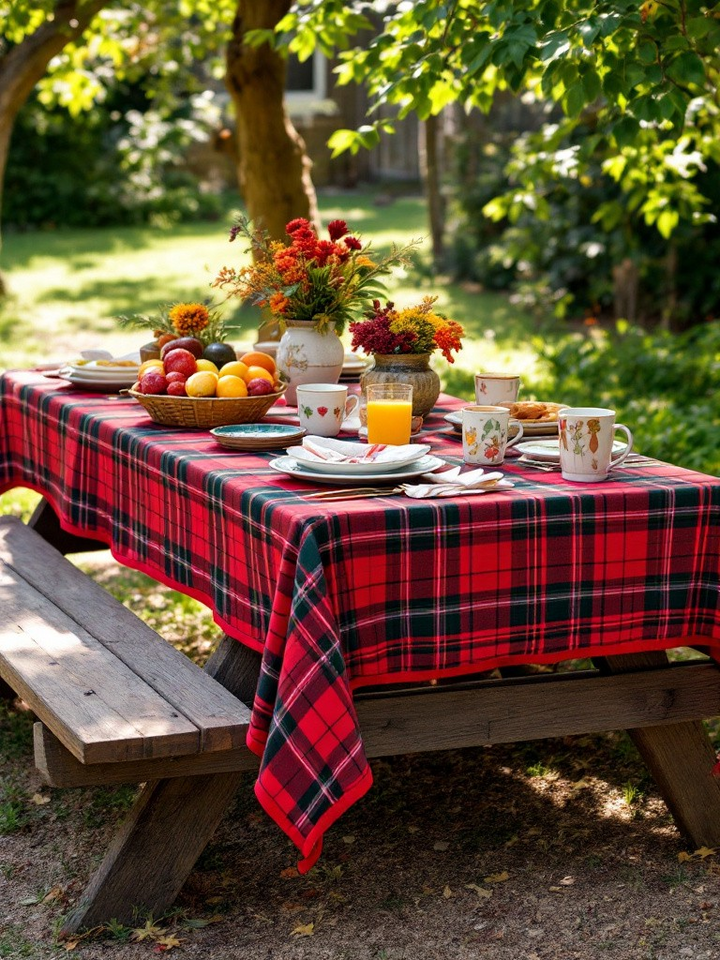 Tovaglia TARTAN SCOZZESE in cotone