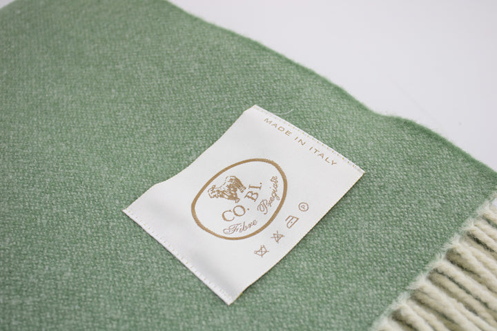 Particolare plaid verde