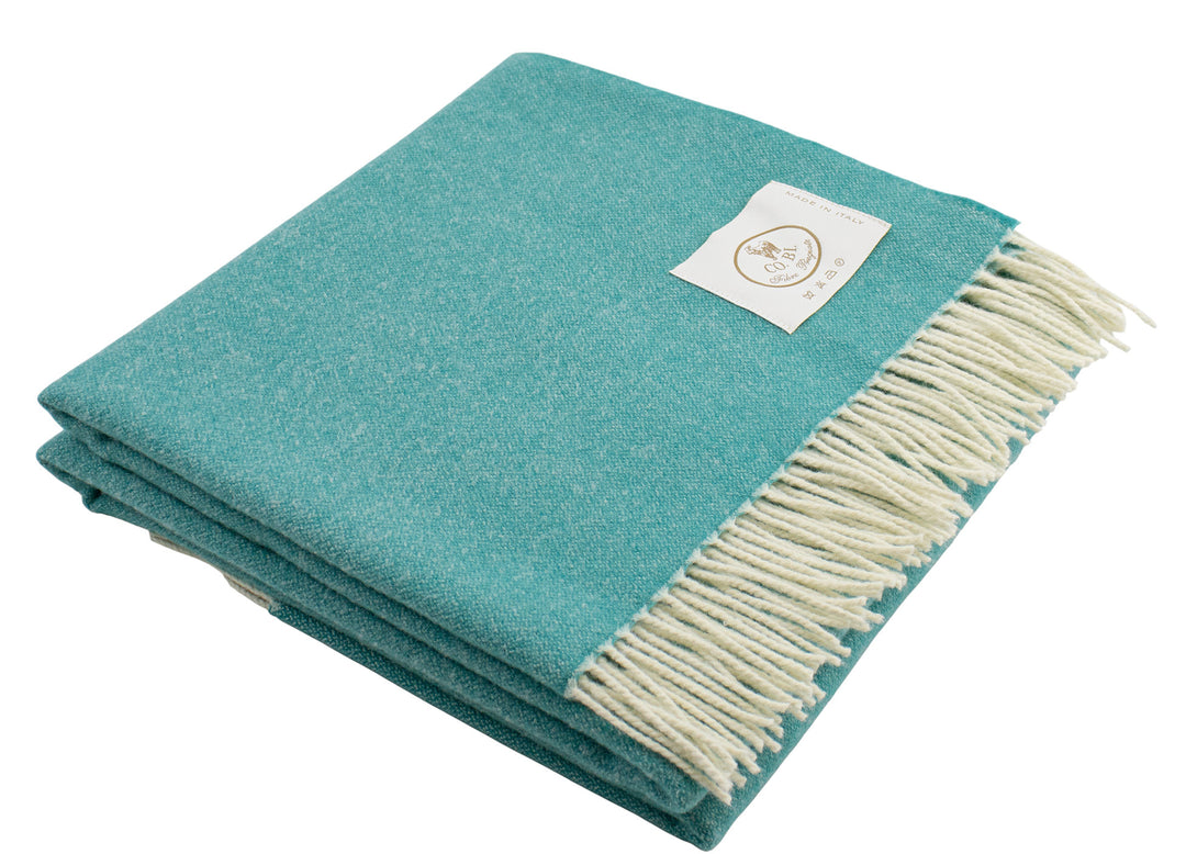 Plaid verde smeraldo