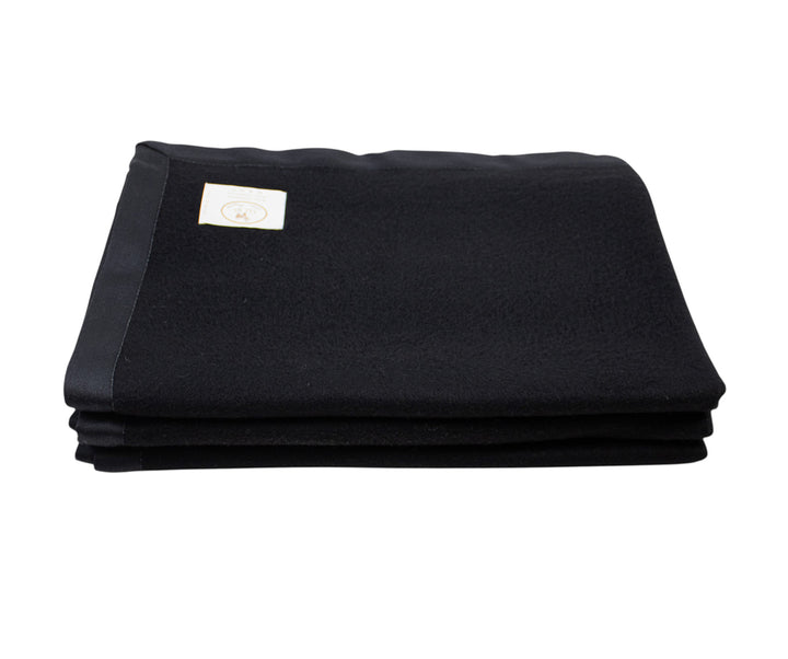 Coperta XANDRA Leggera Puro Cashmere colore nero