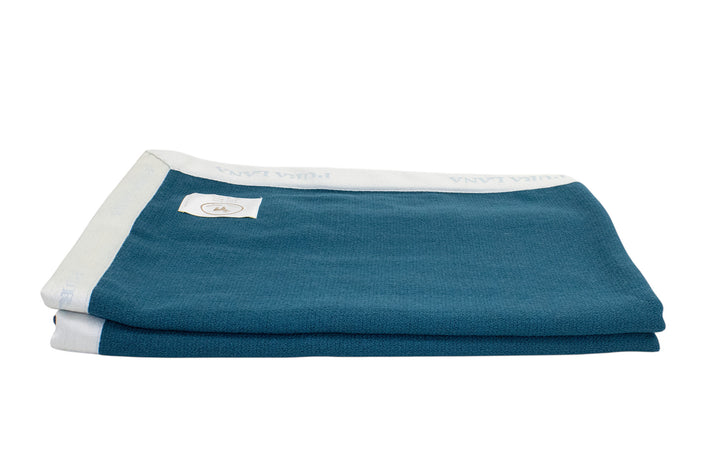 ZAC Blanket with Stamped Edge in Pure Wool