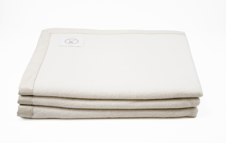 COPERTA VALENTINA Lana e Viscosa Naturale