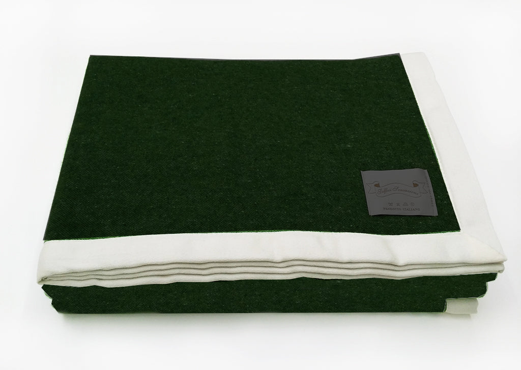 BELLA BLANKET Wool and Natural Viscose