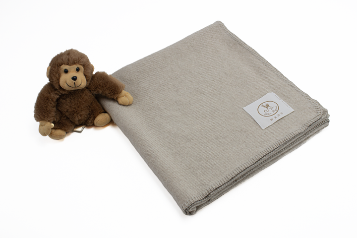 LADY BLANKET Cashmere and Silk with Whipstitch border