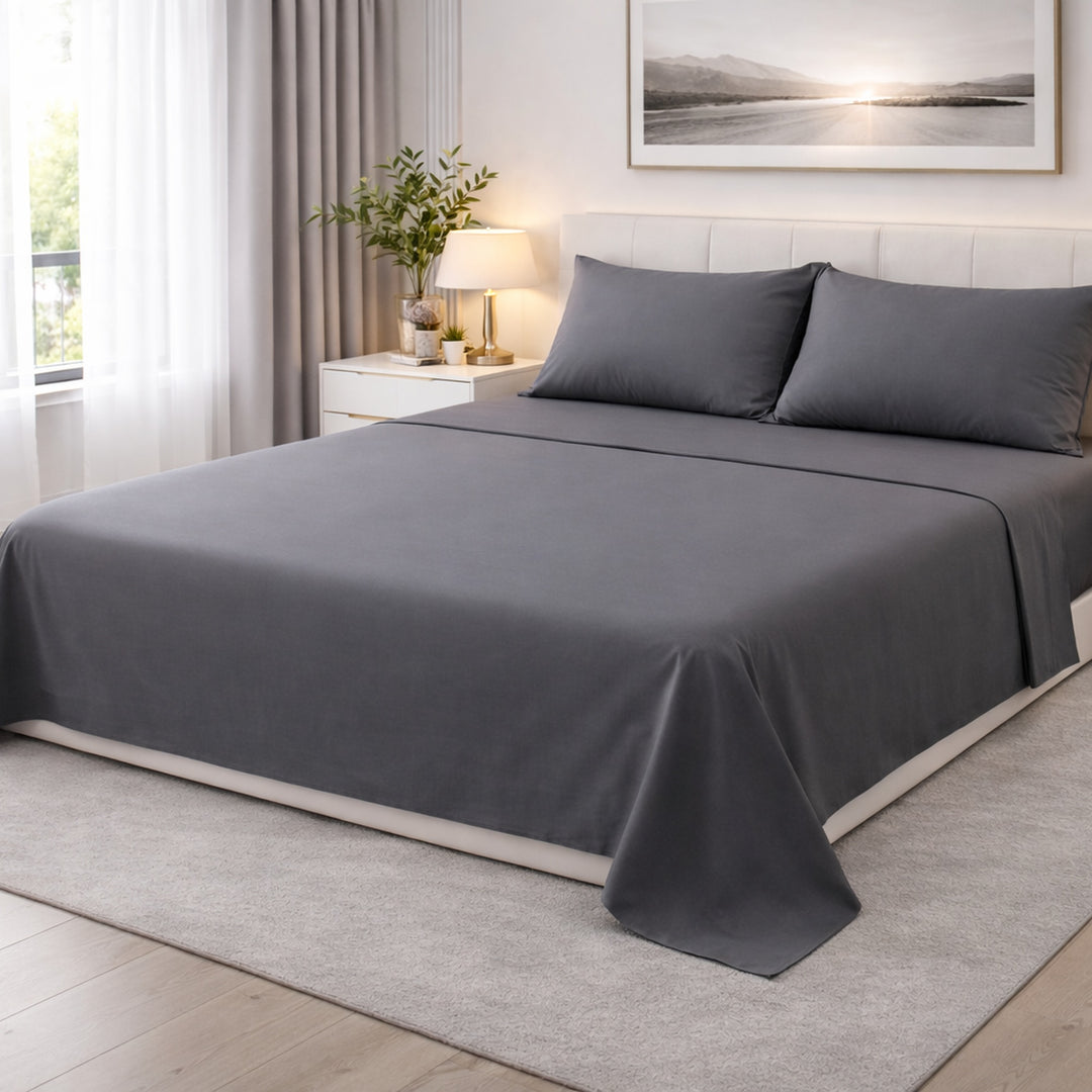 Completo letto matrimoniale in cotone
