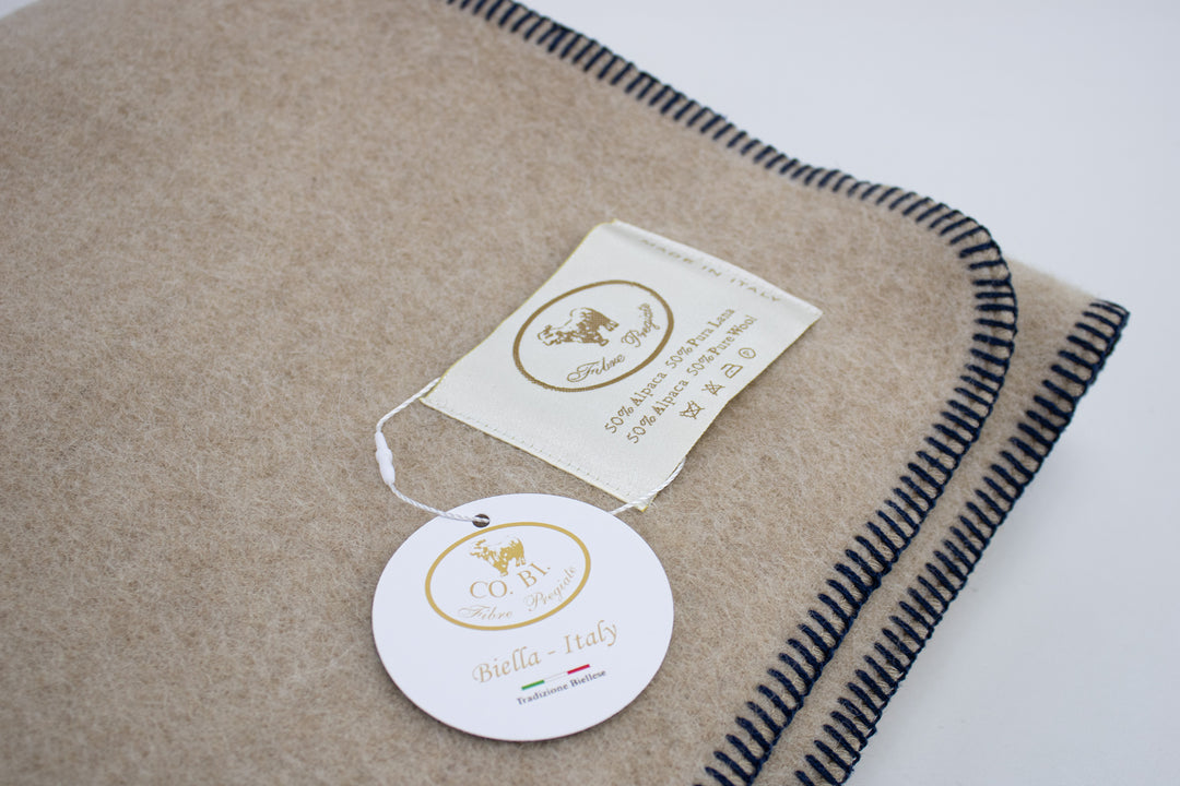 Copertina ALPACA Lana e Alpaca - Coperte Baby - CO.BI Cashmere CoBi