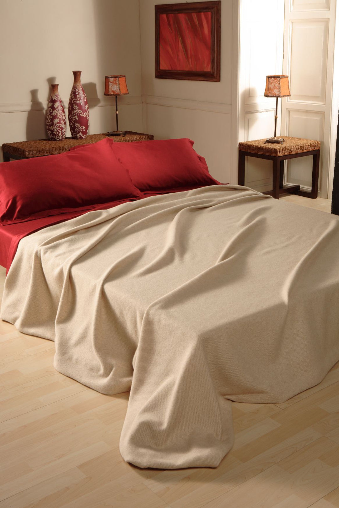 COPERTA MUCRONE Lana Merinos