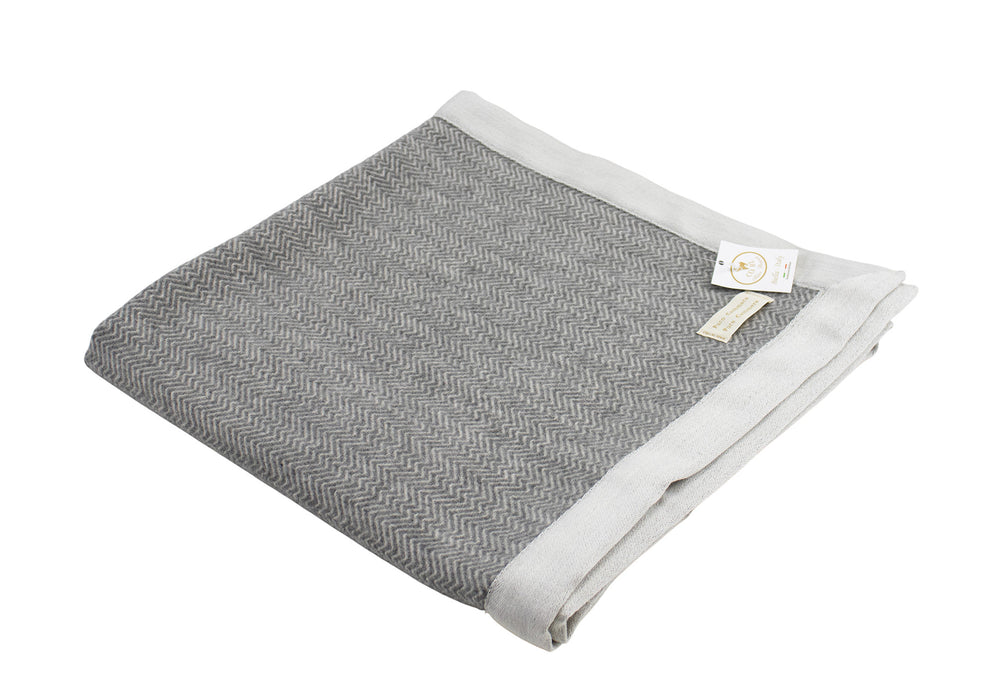 Copertina ROMEO Puro Cashmere Grigio / Culla 75x110 - Coperte Baby per culla unisex - CO.BI 138 € CoBi