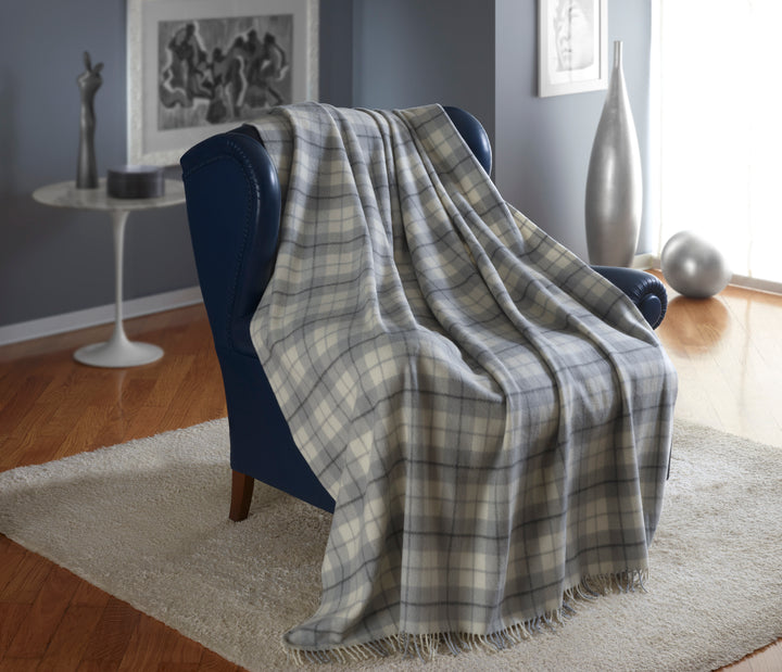 GOLF THROW Cashmere and Wool